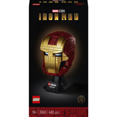 Конструкторы LEGO - Конструктор LEGO Marvel super heroes Шлем Железного Человека (76165)