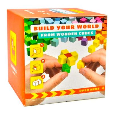 Конструктори з унікальними деталями - Конструктор-сюрприз Cubika world Тварини (15177)