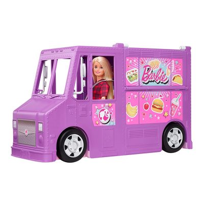 Транспорт и питомцы - Игровой набор Barbie You can be Кафе на колесах (GMW07)