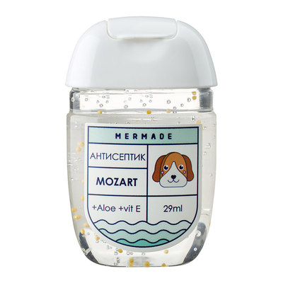 Антисептики и маски - Антисептик-гель для рук Mermade Mozart 29 мл (MR0026)