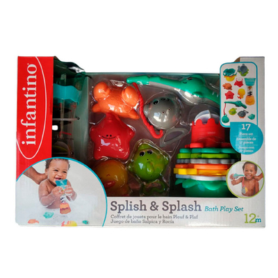 Coffret jouets de bain Splish & Splash : Infantino