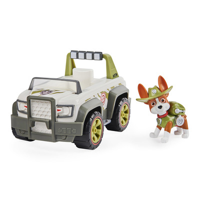 Фігурки персонажів - Ігровий набір Paw Patrol  Базовий рятівний автомобіль із Трекером (SM16775/7106)