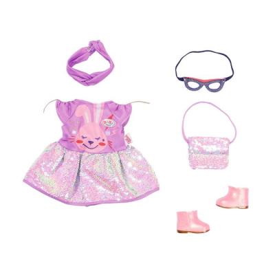 Одяг та аксесуари - Набір одягу для ляльки Baby Born День народження Делюкс (830796)