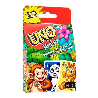 Настільні ігри - Настільна гра Mattel Games Uno Junior оновлена (GKF04)