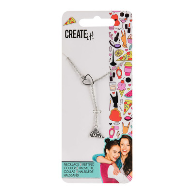 Ювелирные украшения - Подвеска на цепочке Create It! Пицца (84328/84328-2)