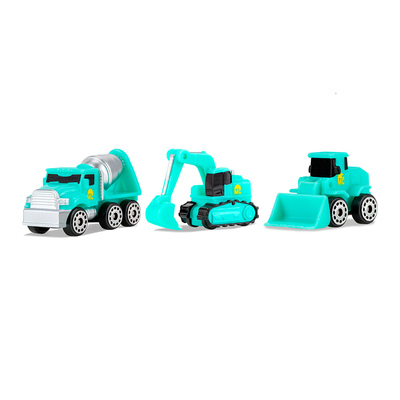 Транспорт і спецтехніка - Набір машинок Micro Machines W3 Будівельна техніка 3 штуки (MMW0194)