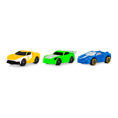 Транспорт і спецтехніка - Набір машинок Micro Machines W3 Екзотика 3 штуки (MMW0191)