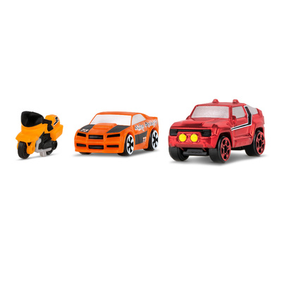 Транспорт і спецтехніка - Набір машинок Micro Machines W2 Гіперкар Золота погоня 3 штуки (MMW0197)