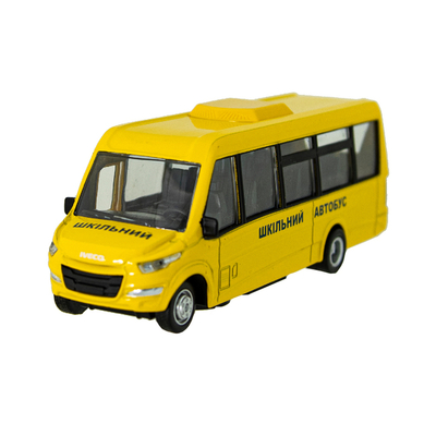 Транспорт и спецтехника - Автомодель Технопарк Автобус iveco daily дети (DAILY-15CHI-YE)