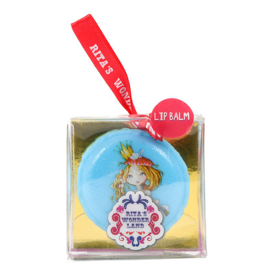 Косметика - Бальзам для губ дитячий Ritas Wonderland Макарон блакитний (RWL20030/RWL20030-1)