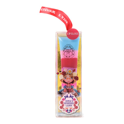 Косметика - Блиск для губ дитячий Ritas Wonderland Різнокольоровий рожевий (RWL20032/RWL20032-1)