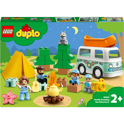 Конструкторы LEGO - Конструктор LEGO DUPLO Семейное приключение на микроавтобусе (10946)