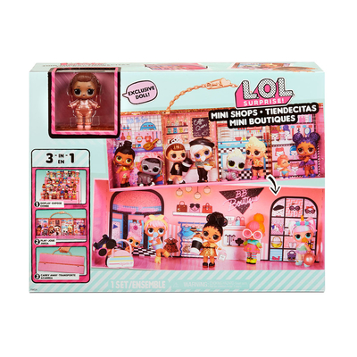 Мебель и домики - Игровой набор LOL Surprise 3-в-1 Маленькие магазинчики с куклой (576297)