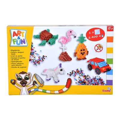 Мозаїка - Тривимірна термомозаіка Art and Fun 5 шаблонів 2400 елементів (6376030)