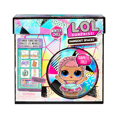 Куклы - Кукольный набор LOL Surprise Маленькие комнатки Ледяной уголок фигуристки (576648)