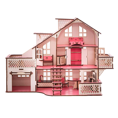 Мебель и домики - Кукольный домик Good Play с гаражом (В010)