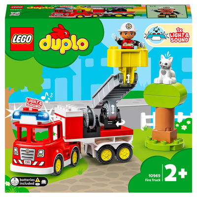 Конструктори LEGO - Конструктор LEGO DUPLO Реск'ю Пожежна машина (10969)