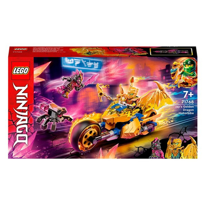 Конструкторы LEGO - Конструктор LEGO NINJAGO Мотоцикл золотого дракона Джея (71768)