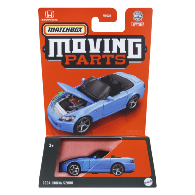 Автомодели - Автомодель Matchbox Moving parts 2004 Honda S2000 (FWD28/HVM93)