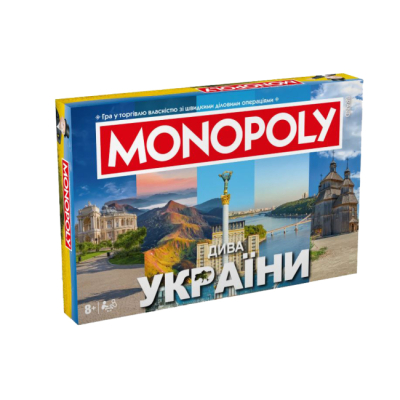 Настільні ігри - Настільна гра Rozum Монополія: Дива України (R065UA) (4820279190112)