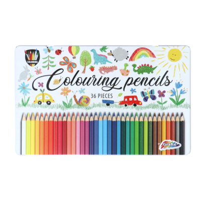 Канцтовары - Набор карандашей Grafix Colouring pensils 36 штук (150095)