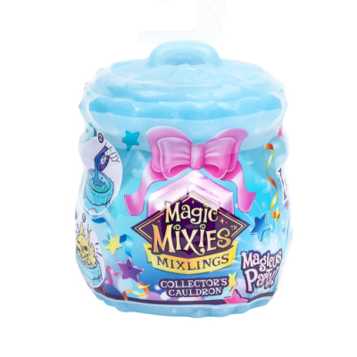 Фигурки персонажей - Набор-сюрприз Magic Mixies Волшебный котелок Микслинг голубой (123777)