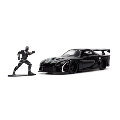 Автомодели - Автомодель Jada Marvel Avengers Mazda RX-7 с фигуркой Черной пантеры (253223023)