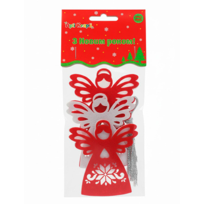 Аксессуары для праздников - Декор Apli Krapli Ангел 3 шт (2252536952010)