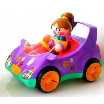 Машинки для малюків - Машинка з фігуркою Перші друзі Tolo Toys (89615)