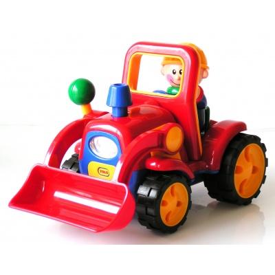 Машинки для малюків - Іграшка Трактор Tolo Toys (89754)