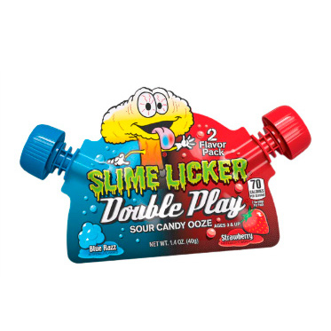 Сладости - Жидкая конфета Toxic Waste Slime Licker Double Play (5060045053060)