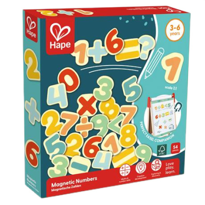 Обучающие игрушки - Набор магнитов Hape Цифры (E2007)