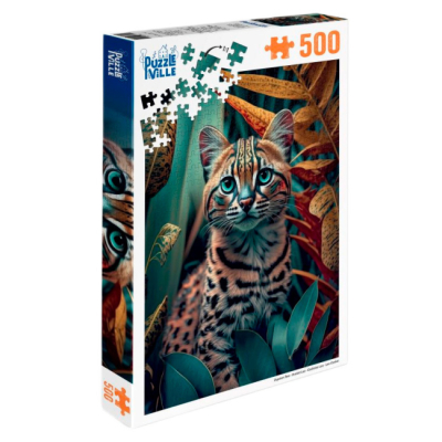 Пазлы - Пазл Puzzleville Оцелот Лео 500 элементов (PZL500_22)