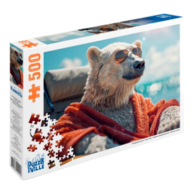 Пазлы - Пазл Puzzleville Полярный релакс 500 элементов (PZL500_23)