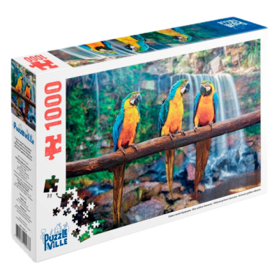 Пазли - Пазл Puzzleville Синьо-жовті Арарауна 1000 елементів (PZL1000_4)