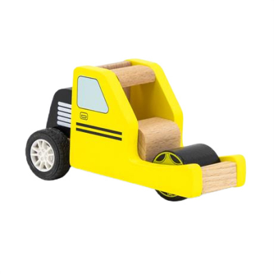 Машинки для малюків - Дерев'яна машинка Viga Toys Дорожній каток (44518)