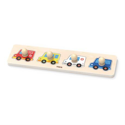 Розвивальні іграшки - Рамка-вкладиш Viga Toys Спецмашини (44535)