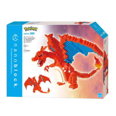 Блочные конструкторы - Конструктор Nanoblock Чаризард делюкс 860 элементов (124159)