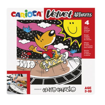 Наборы для творчества - Набор для творчества Carioca Velvet artworks (43602)
