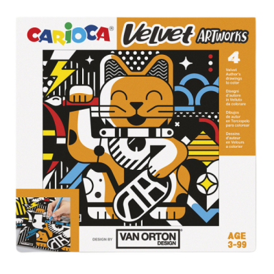 Набори для творчості - Набір для творчості Carioca Velvet artworks (43603)