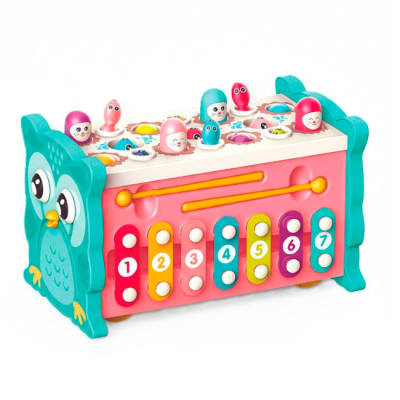 Развивающие игрушки - Развивающая игрушка Bibi-inn Волшебный ящик бирюзовый (688-29/1)