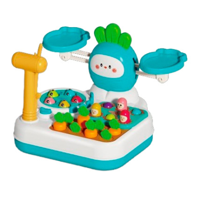 Развивающие игрушки - Игровой музыкальный центр Bibi-inn Веселая морковка голубой (688-82/2) (688-82/ 2)