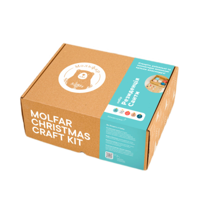 Наборы для творчества - Набор для творчества Мольфар Резиденция Санты (4820287220085)