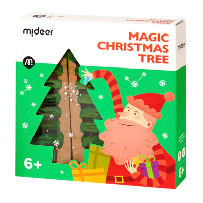 Научные игры, фокусы и опыты - Набор для опытов Mideer Выращивание кристаллов Новогодняя елка (CT2216)