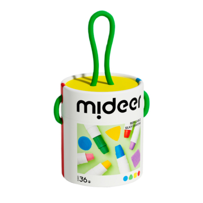 Канцтовары - Восковые карандаши Mideer В тубусе 24 цвета (MD4255)