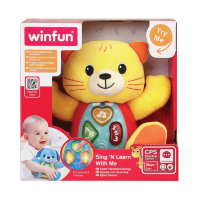 Развивающие игрушки - Интерактивная игрушка WinFun Котенок (0685-01)