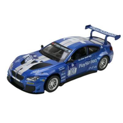 Автомодели - Автомодель Автопром BMW M6 GT3 синяя (68325/2)