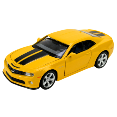 Автомодели - Автомодель Автопром Chevrolet Camaro SS желтая (68335/2)