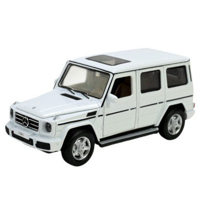 Автомодели - Автомодель Автопром Mercedes-Benz G 350 d белая (68436/1)