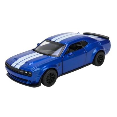 Автомодели - Автомодель Автопром Dodge Challenger SRT Jalibreak синяя (4385/2)